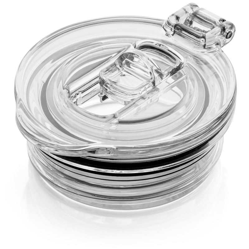 Champagne Flute Straw Lids | (Black, Purple and Clear) - Spare Straw Fit