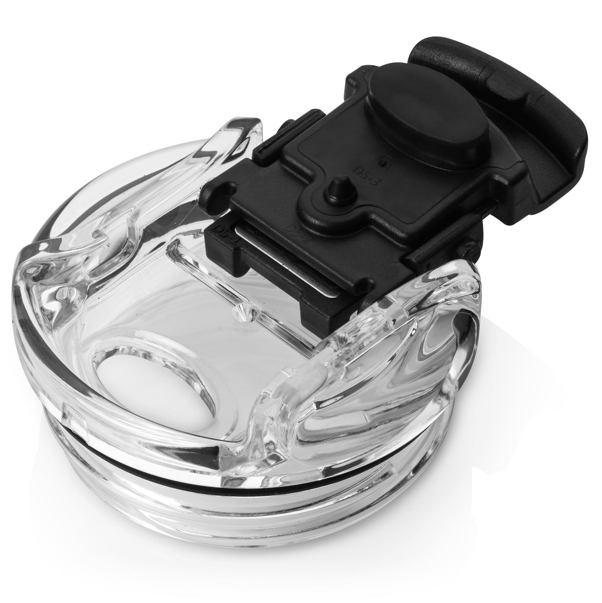 Champagne Flute BevLock TM Leak-Proof Lid - Clean Daily Fit