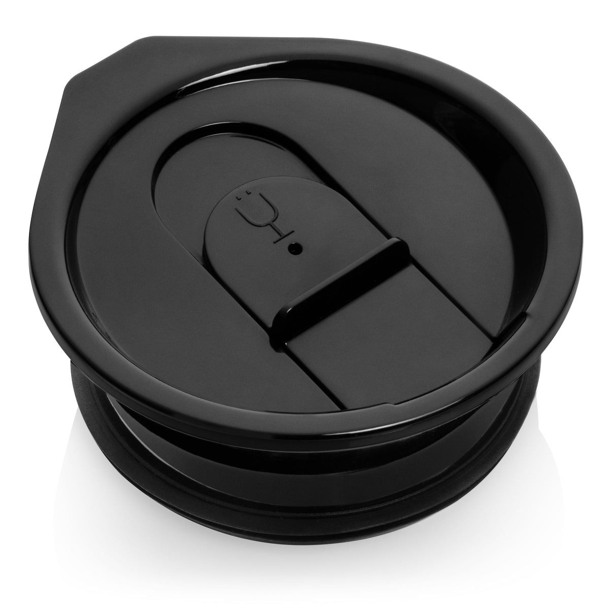 Hopsulator Slim Tumbler Lids (Clear, Black and Purple) - Road Patio Carry