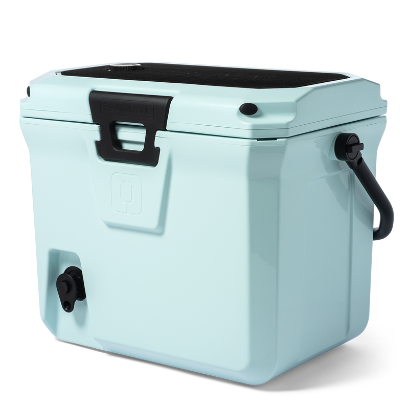 Br Tank 20-Quart Easy-Carry Cooler | Blue Agave - Easy Dock Carry