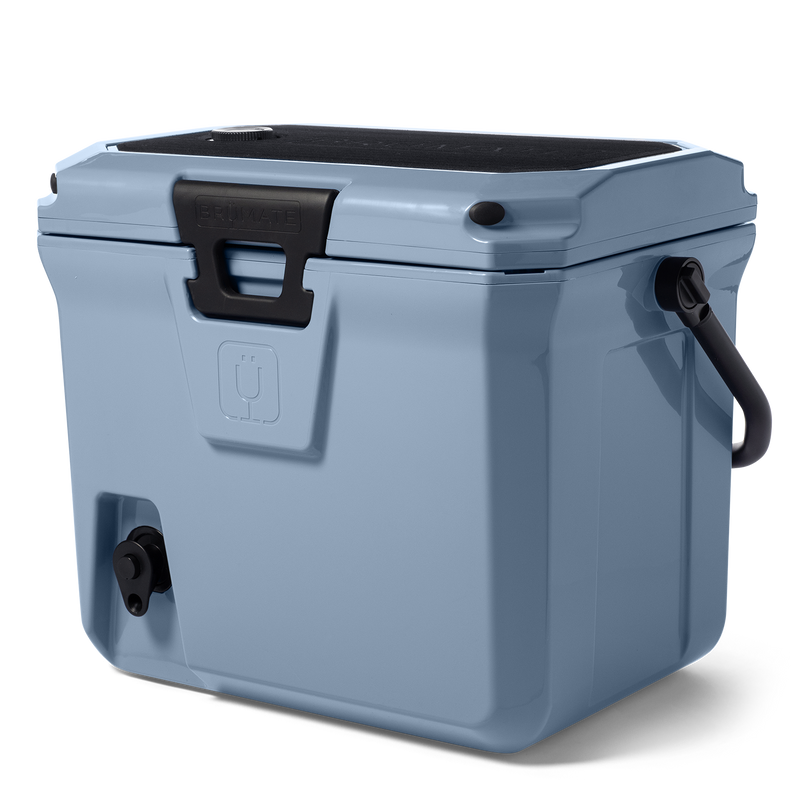 Br Tank 20-Quart Easy-Carry Cooler | Denim - Beach Camp Load