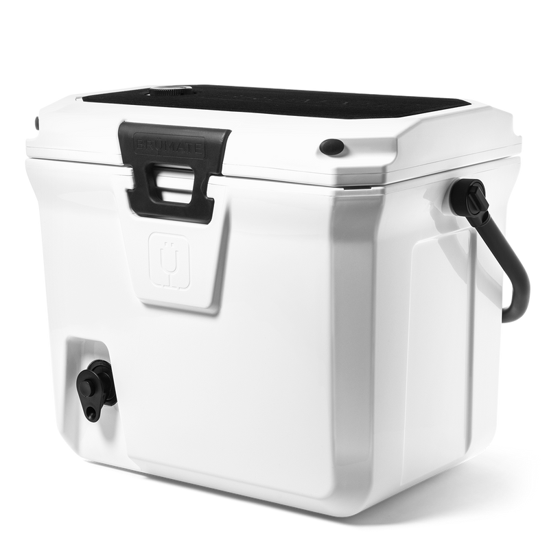 Br Tank 20-Quart Easy-Carry Cooler | Ice White - Essential Picnic Trip