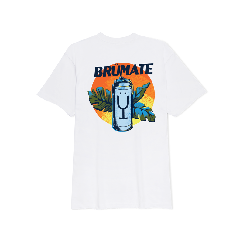 Summer Throwback Tee | White - Cozy Fit
