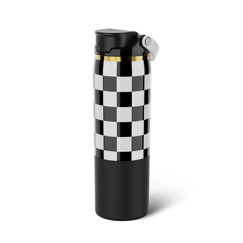 Rise 25oz | Black & White Checker - Classic Refresh Tumbler