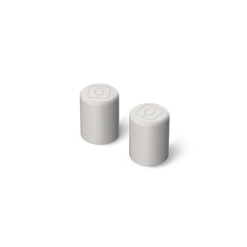 Magnetic Straw Cover | Dune | 2-Pack - Smooth Straw Guard