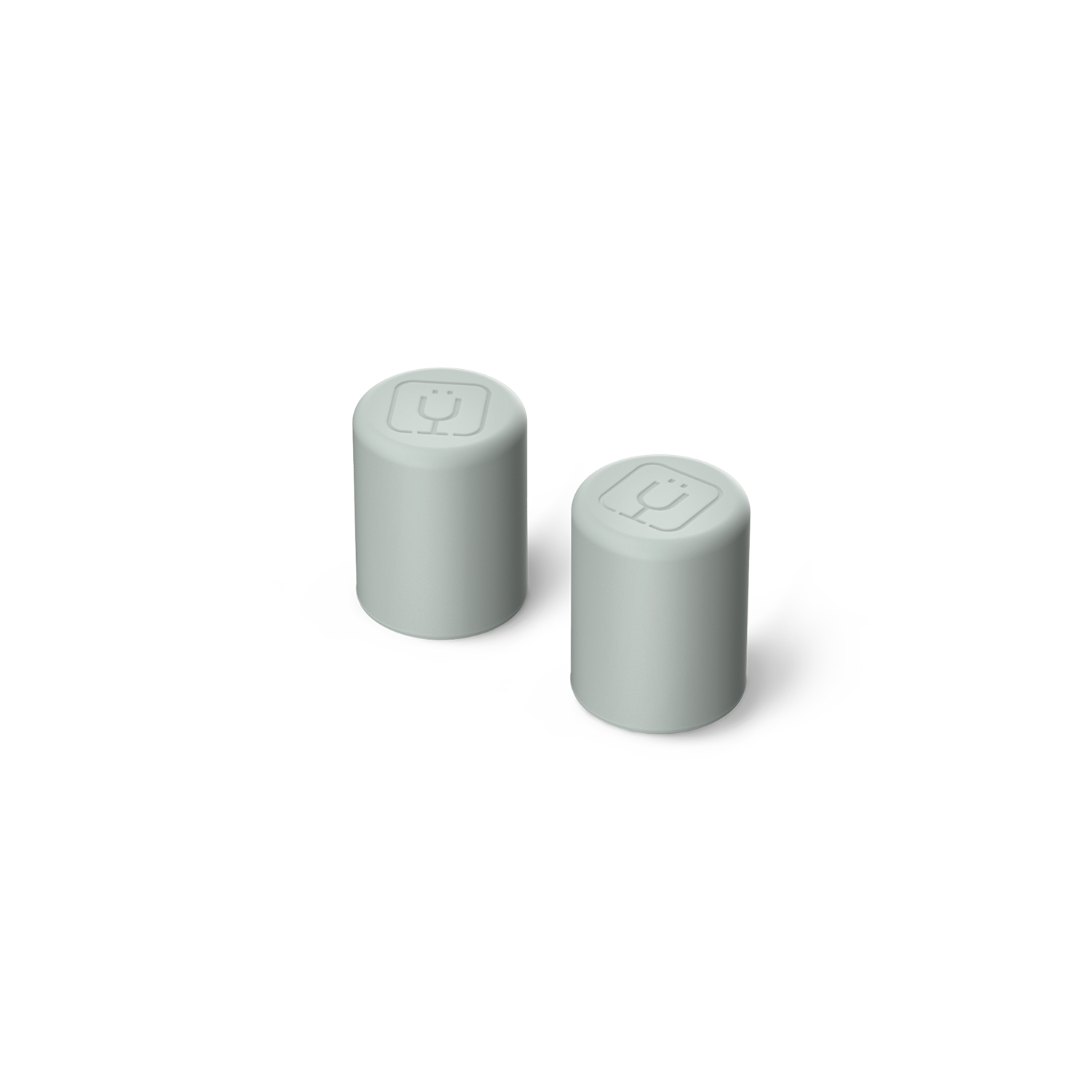 Magnetic Straw Cover | Glacier | 2-Pack