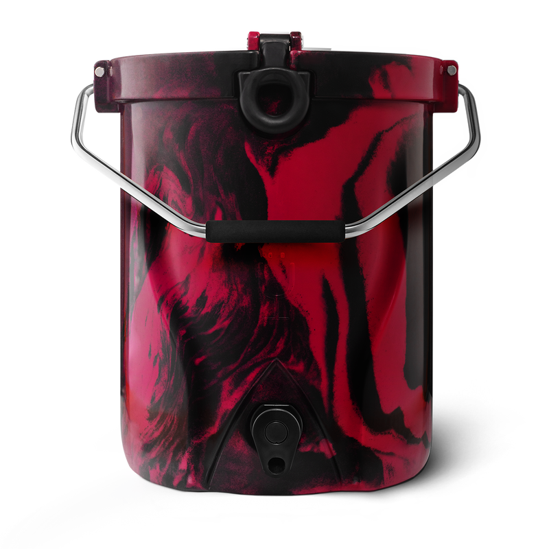 BackTap TM | Red & Black Swirl | 3gal - Active Tailgate Chill