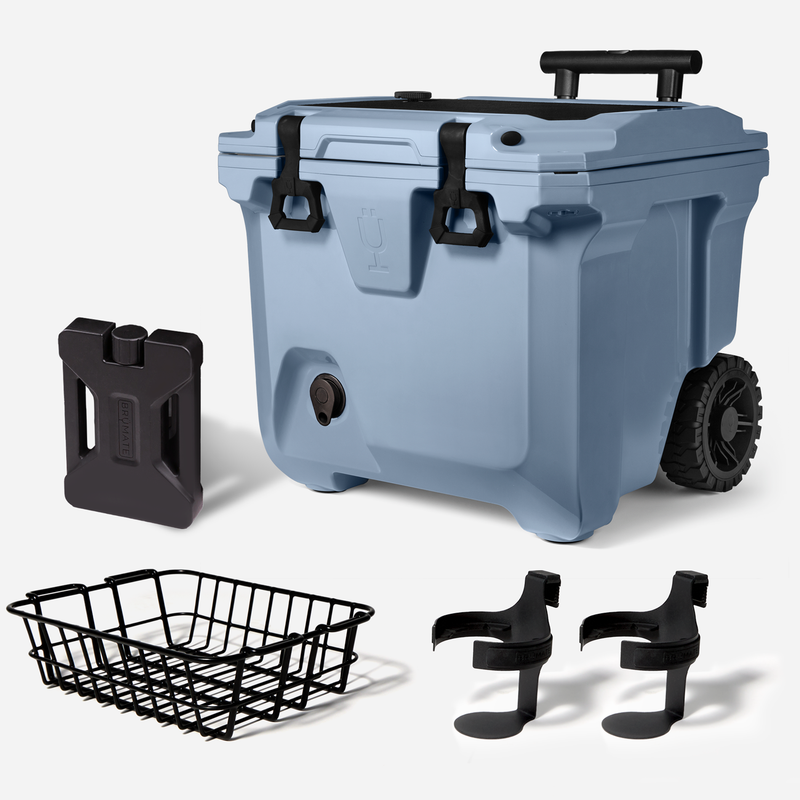 Br Tank 35-Quart Ultimate Day Trip Cooler Bundle | Denim - Outdoor Pair