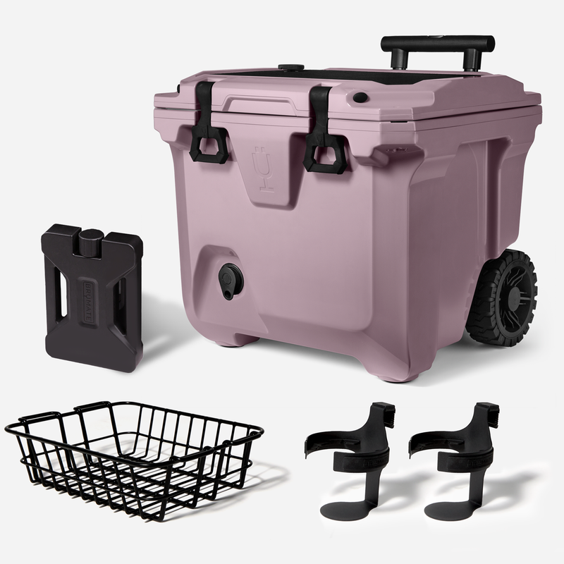 Br Tank 35-Quart Ultimate Day Trip Cooler Bundle | Lilac Dusk - Party Set