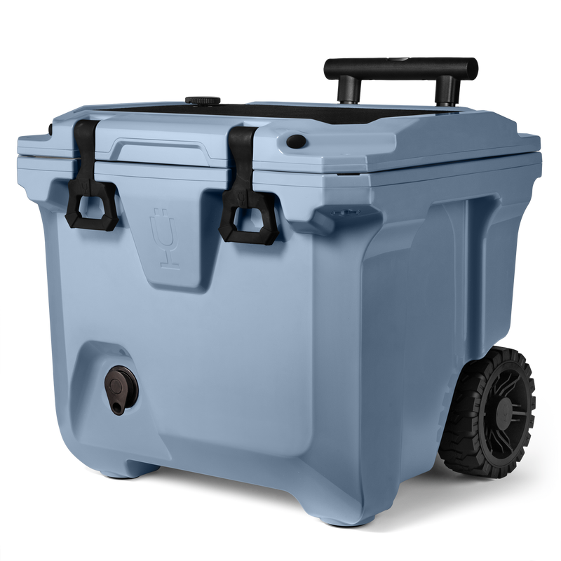 Br Tank 35-Quart Rolling Cooler | Denim - Active Road Trip