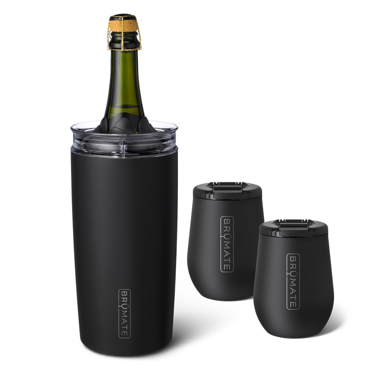 Bottle Chiller Bundle | Matte Black | 49/14oz - Simple Gift Choice