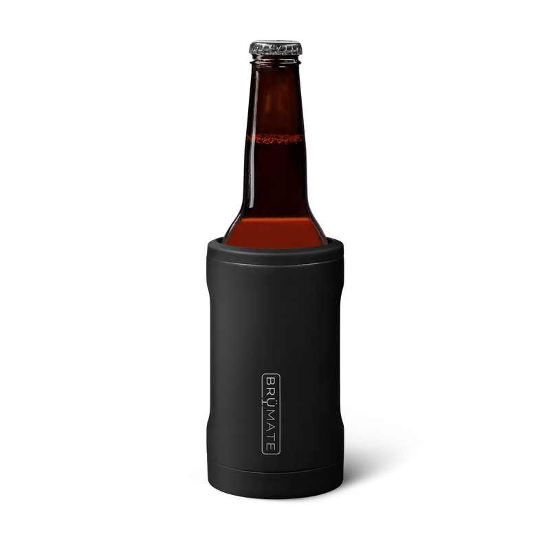 Hopsulator Bott'l | Matte Black | 12oz Bottles - Beach Picnic Grip