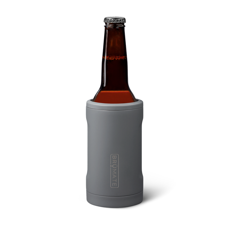 Hopsulator Bott'l | Matte Gray | 12oz Bottles - Essential Weekend Hold
